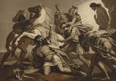 Szent Pál megtérése a damaszkuszi úton alkotó: Spanish School